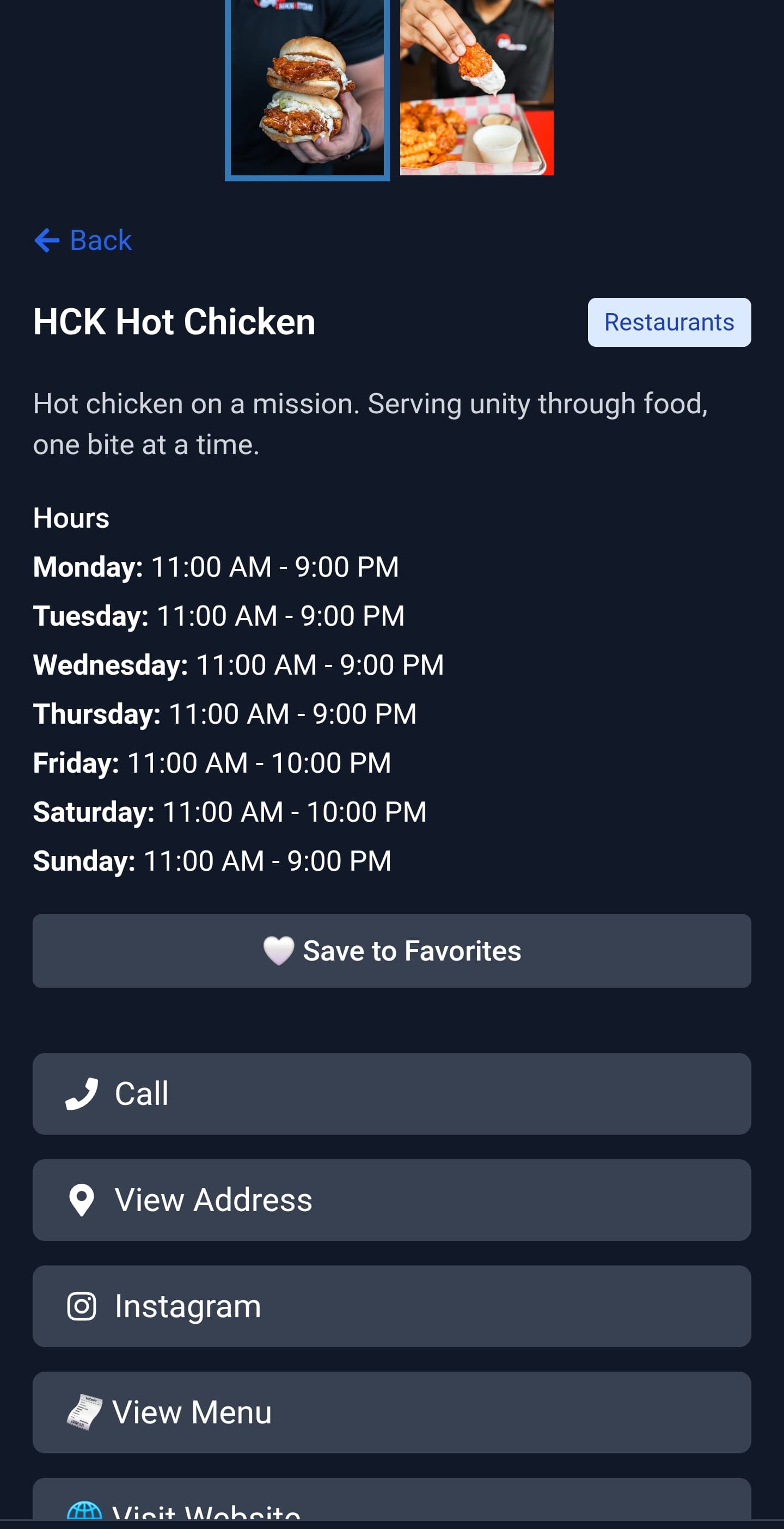 A Black Marketplace screenshot