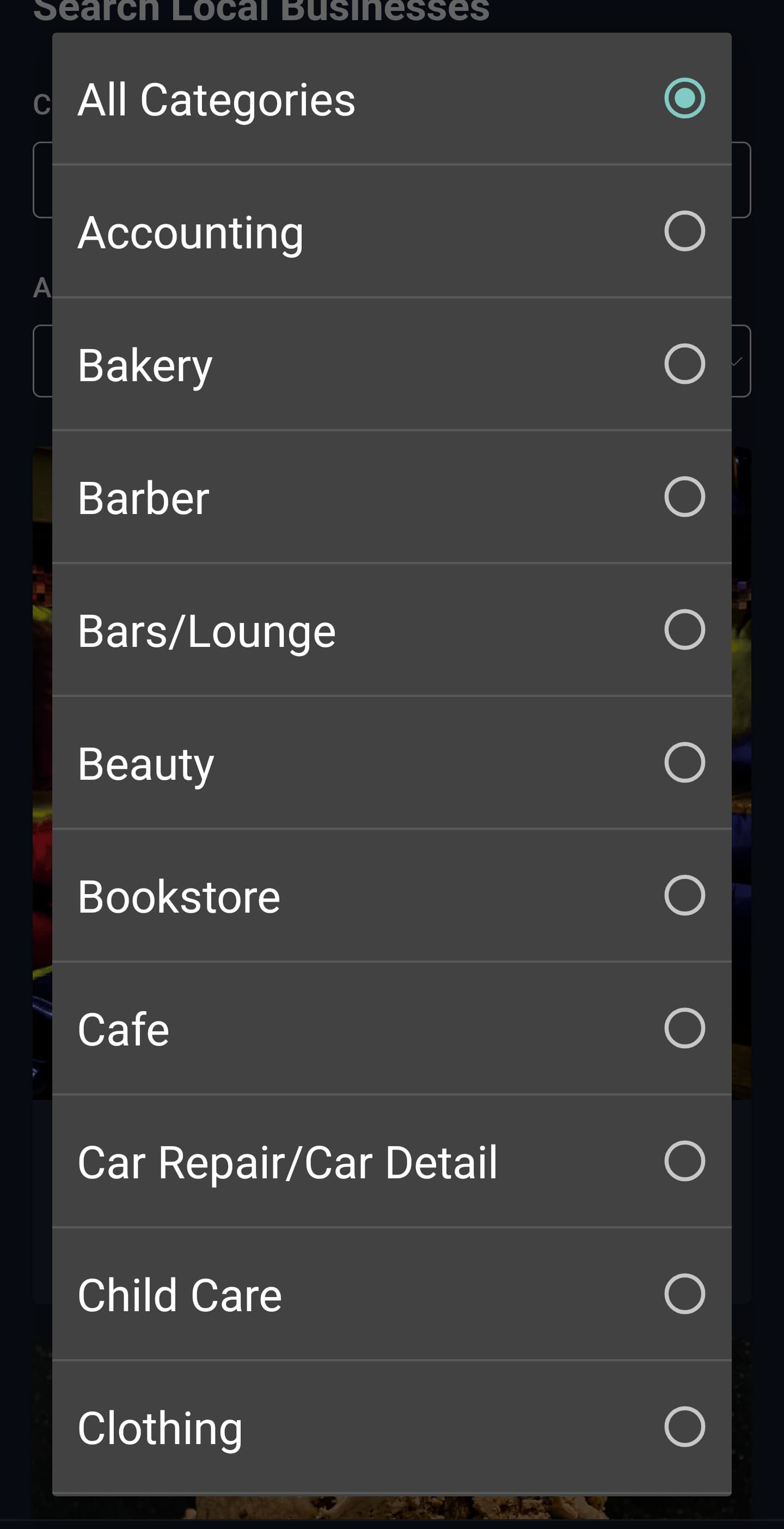 A Black Marketplace screenshot