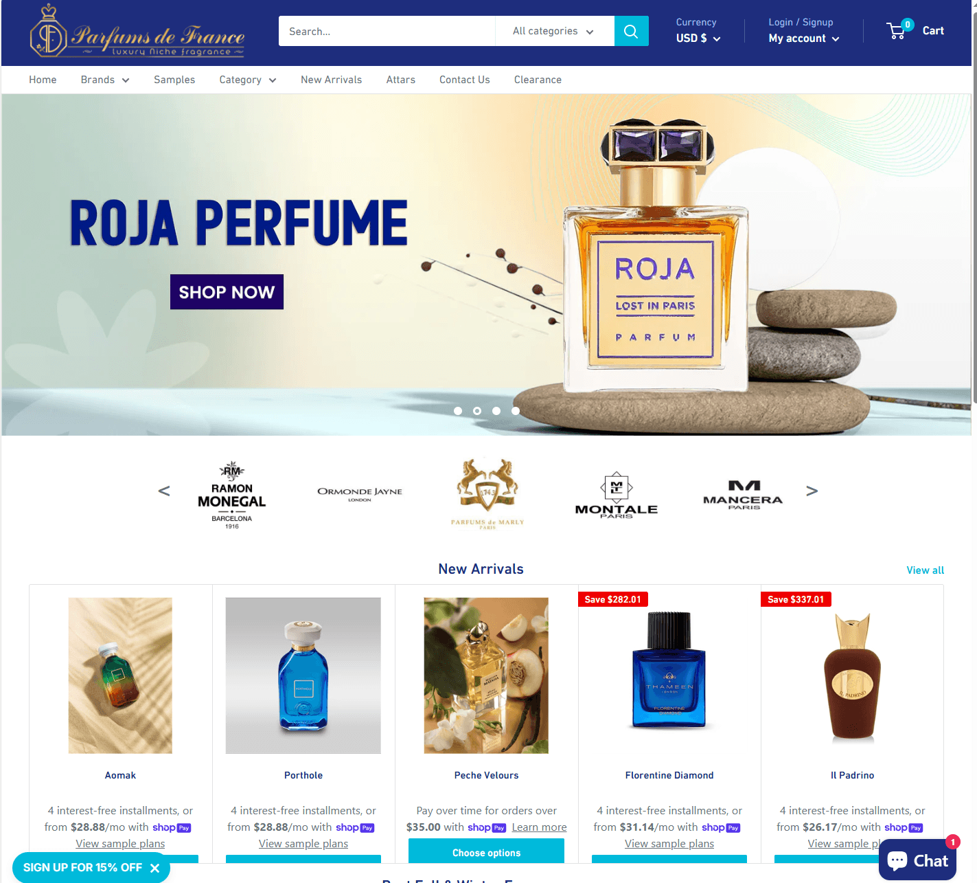 Parfum de France screenshot